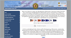 Desktop Screenshot of montgomerymnamlegionpost79.org